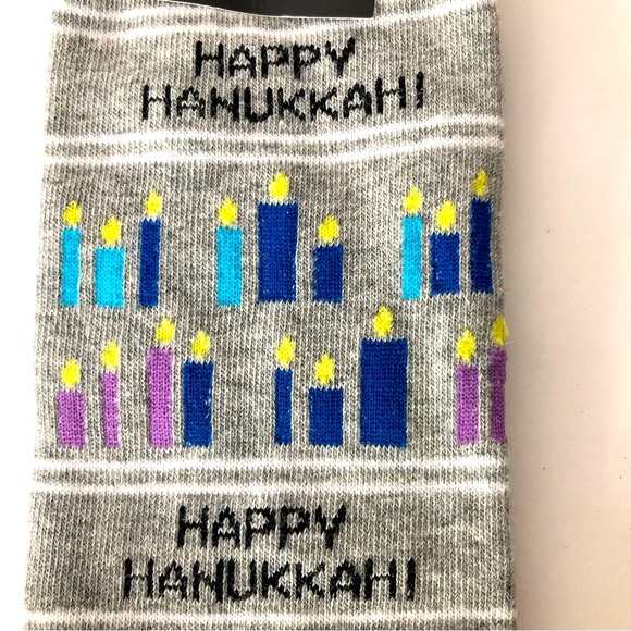 Hot Sox Men’s Happy Hanukkah Socks - 2 pair - Picture 3 of 10